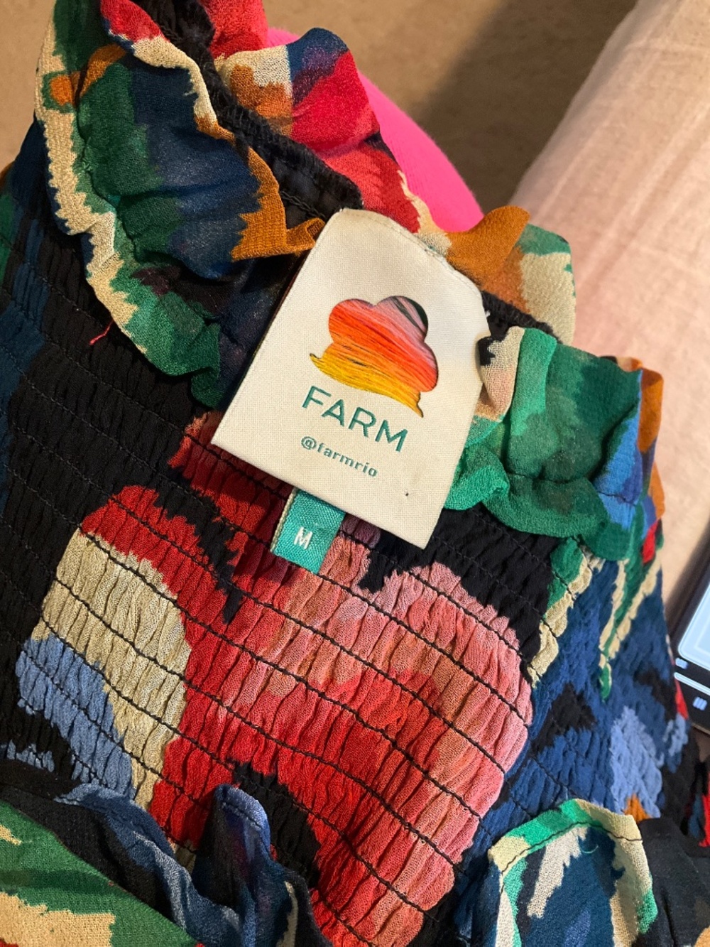 Multicoloured blouse Farm Rio - Picture 3 of 5